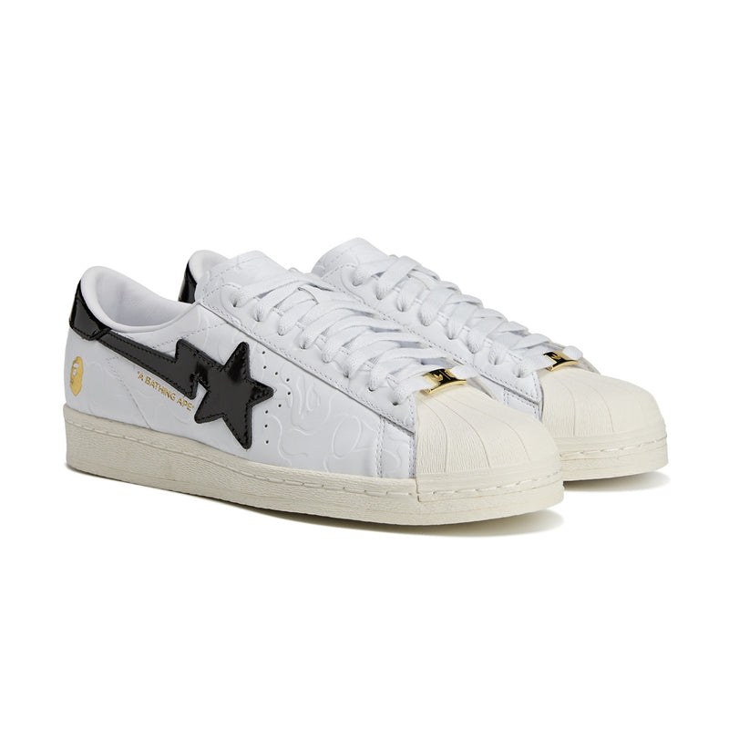 + BAPE Superstar Vintage 'White Black'