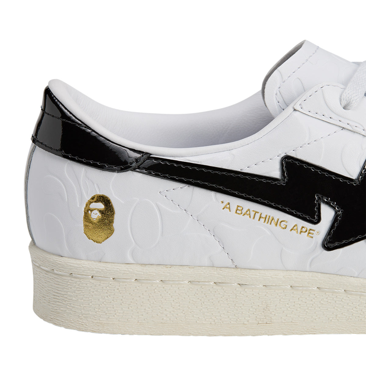 + BAPE Superstar Vintage 'White Black'