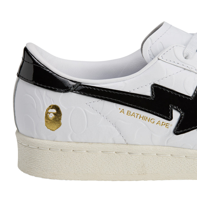 + BAPE Superstar Vintage 'White Black'