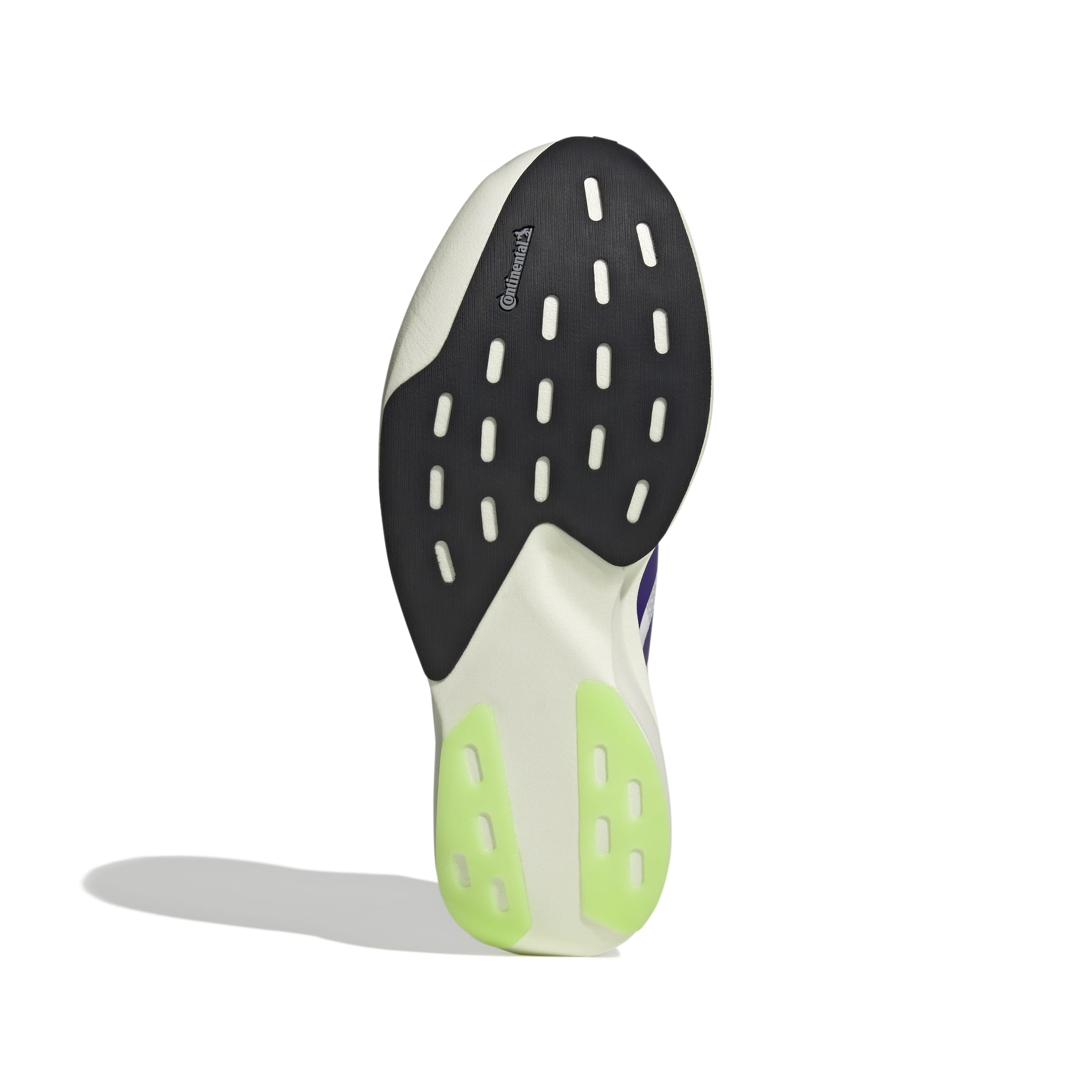 Adizero Evo SL 'White Collegiate Purple Lime Burst'