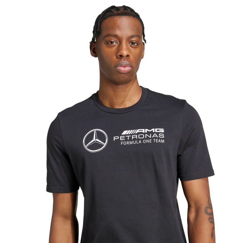 + Mercedes AMG Petronas F1 Team DNA Tee 'Black White'