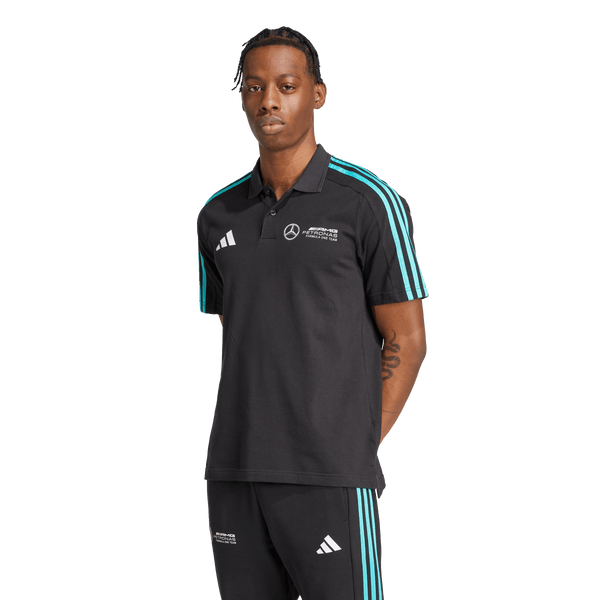 + Mercedes AMG Petronas F1 Team Dna Polo 'Black White'