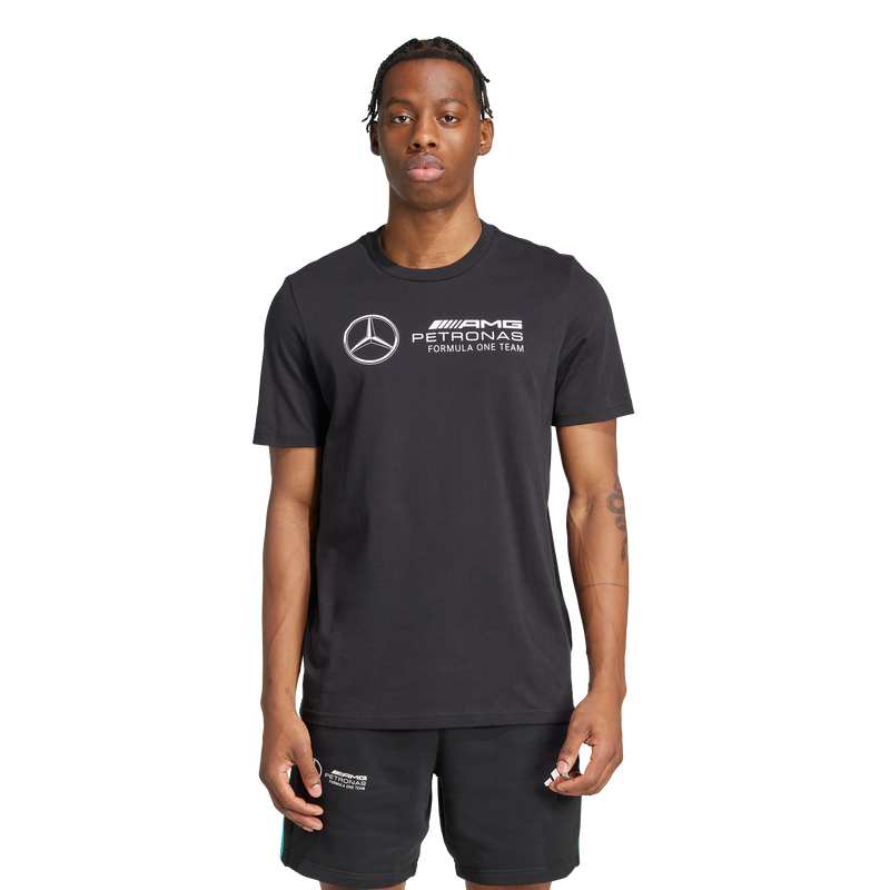 + Mercedes AMG Petronas F1 Team DNA Graphic Tee 'Black White'