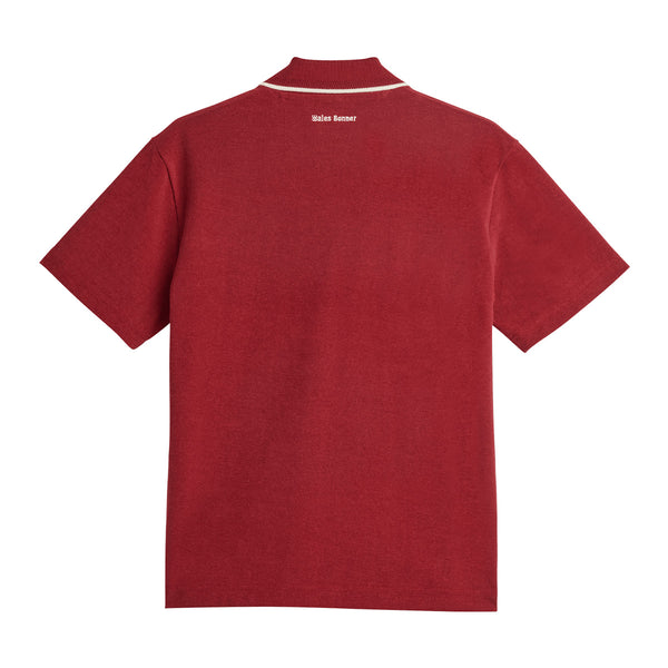 + Wales Bonner Terry Polo 'Collegiate Burgundy'
