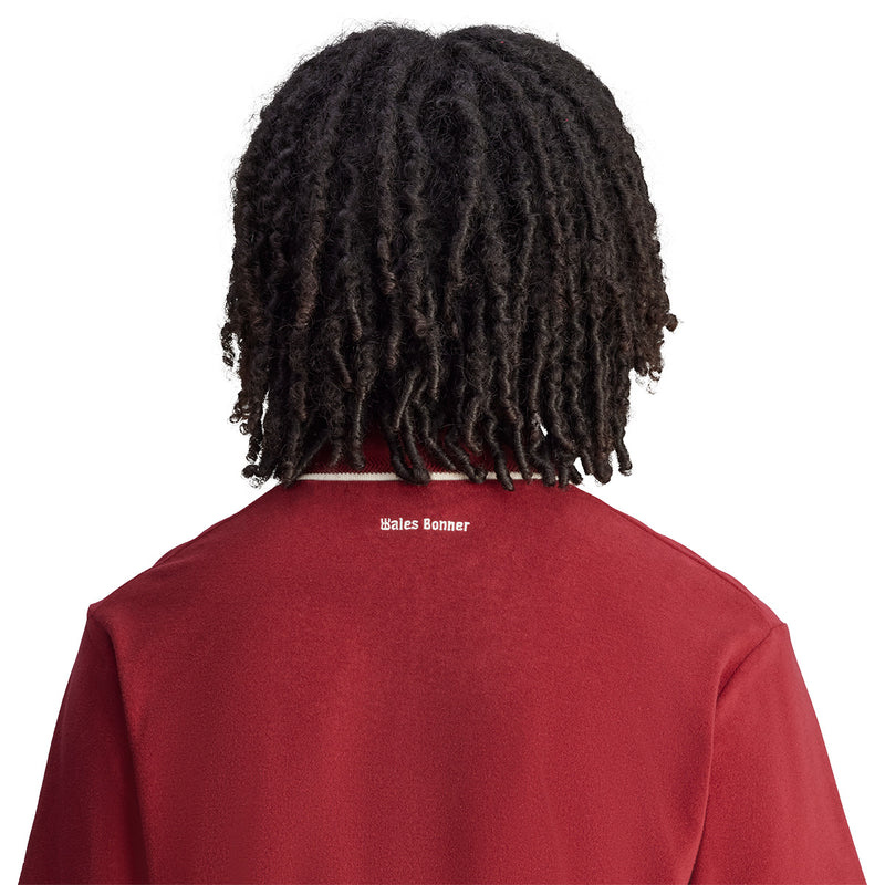 + Wales Bonner Terry Polo 'Collegiate Burgundy'