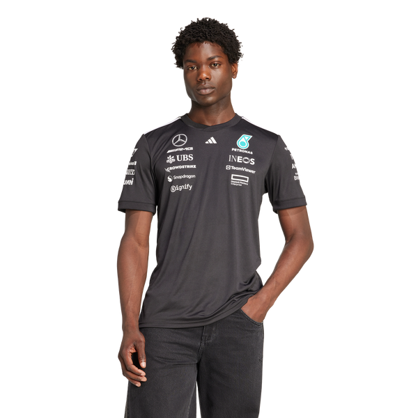 + Mercedes AMG Petronas F1 Team Driver Jersey 'Black Reflective Silver'