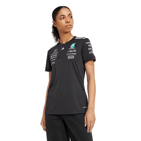 + Mercedes AMG Petronas F1 Team Driver Jersey 'Black White'