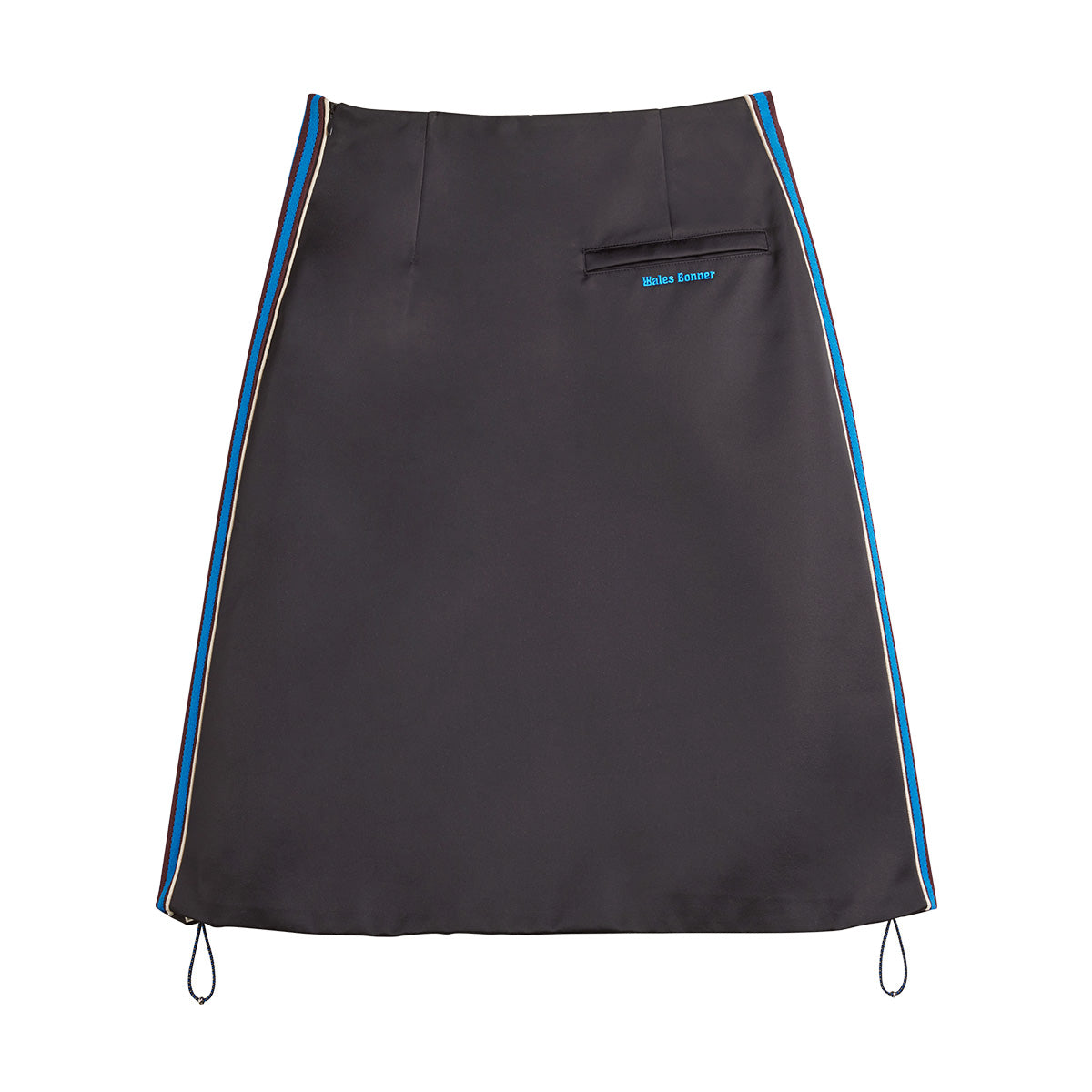 + Wales Bonner Wmns Satin Skirt 'Black'