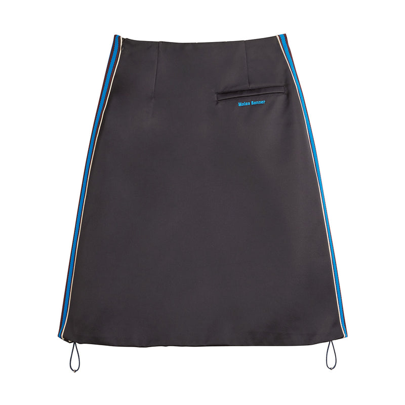 + Wales Bonner Wmns Satin Skirt 'Black'