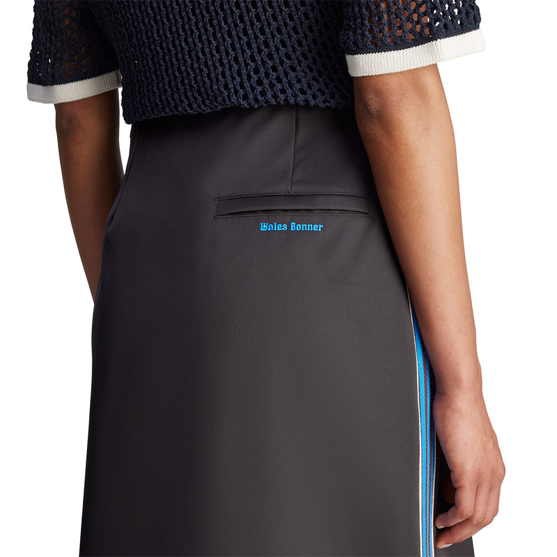 + Wales Bonner Wmns Satin Skirt 'Black'