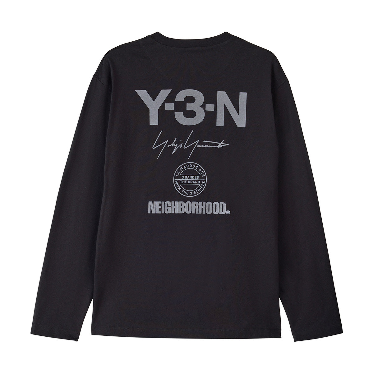 + Neighborhood Logo L/S Tee 'Black'