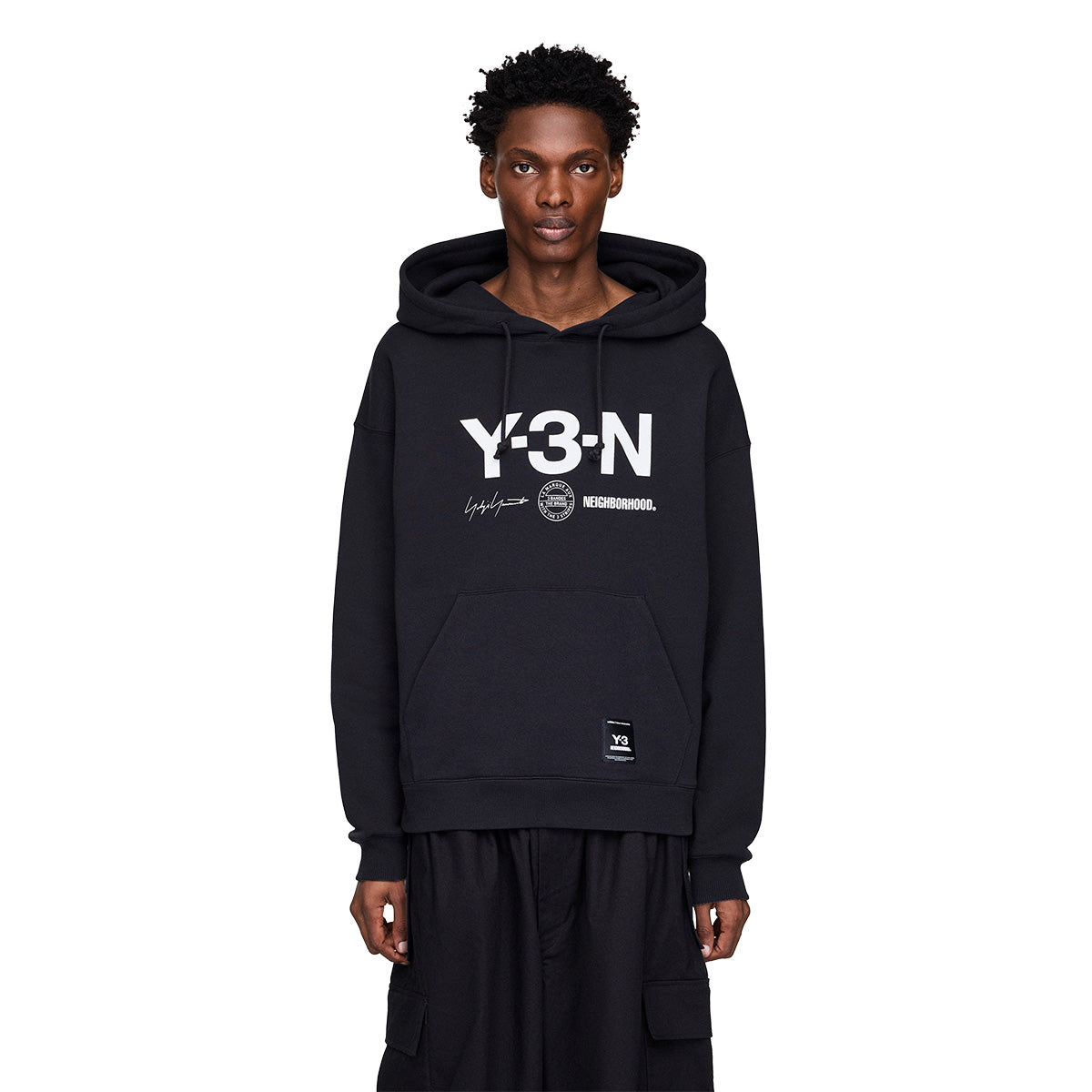 + Neighborhood Graphic Hoodie 'Black'