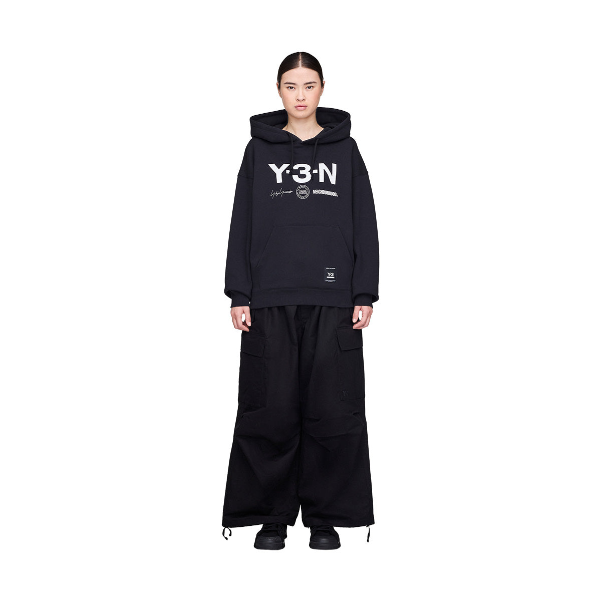+ Neighborhood Graphic Hoodie 'Black'