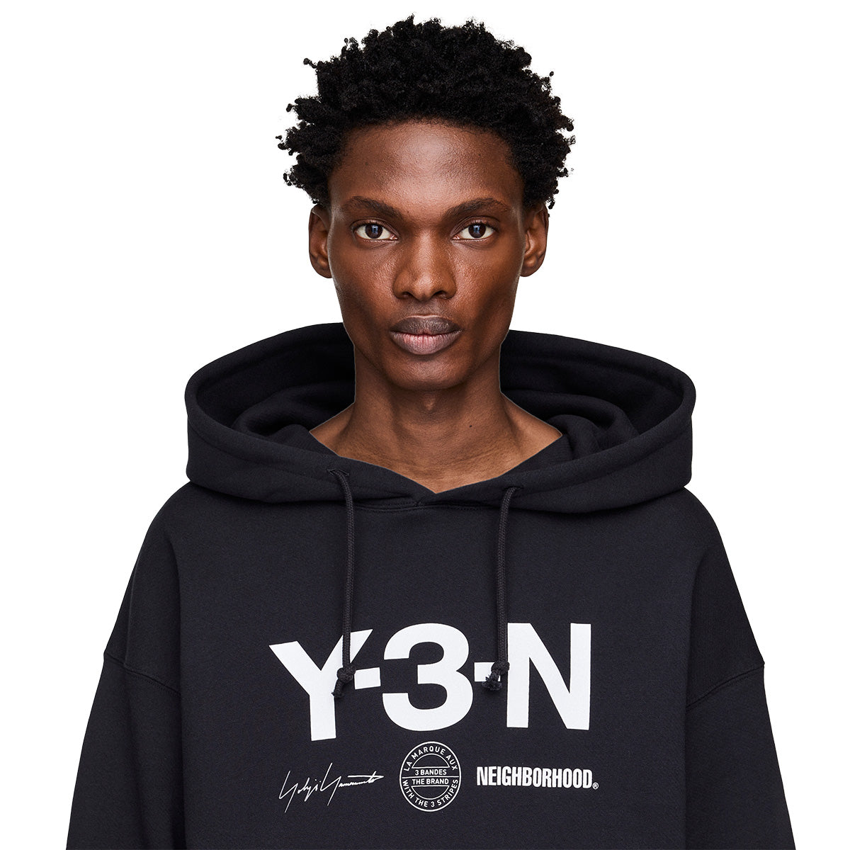 + Neighborhood Graphic Hoodie 'Black'