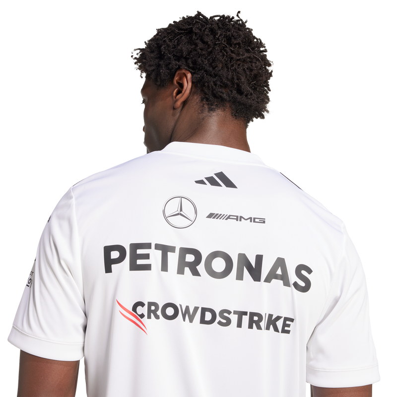 + Mercedes AMG Petronas F1 Team Driver Jersey 'White Black'