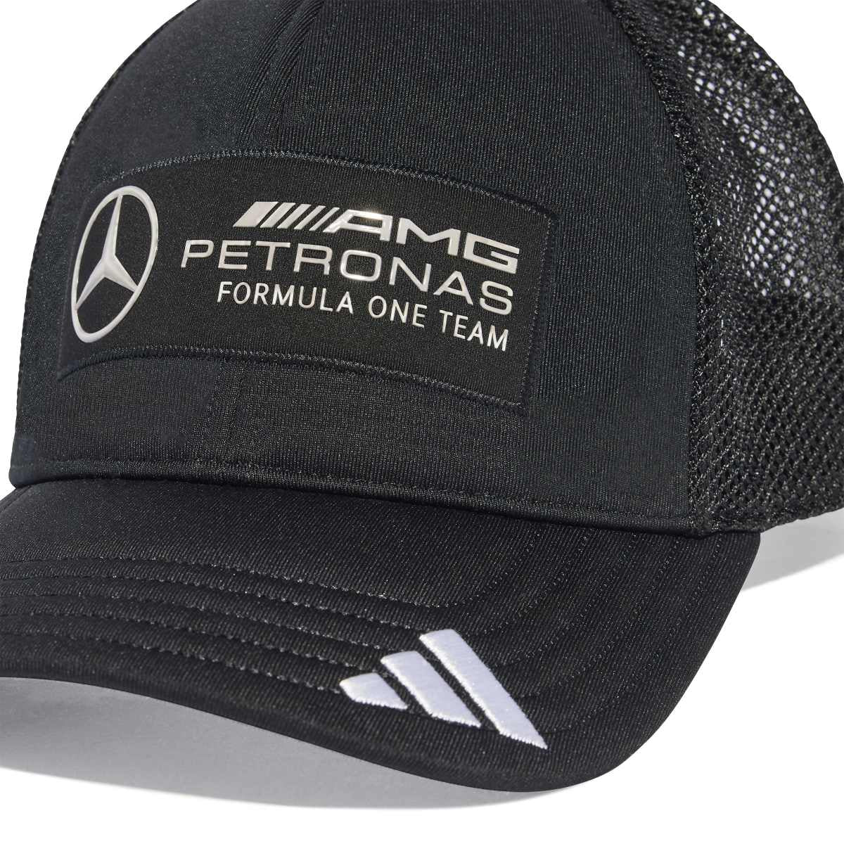 + Mercedes-AMG Petronas F1 Team Cap 'Black White'