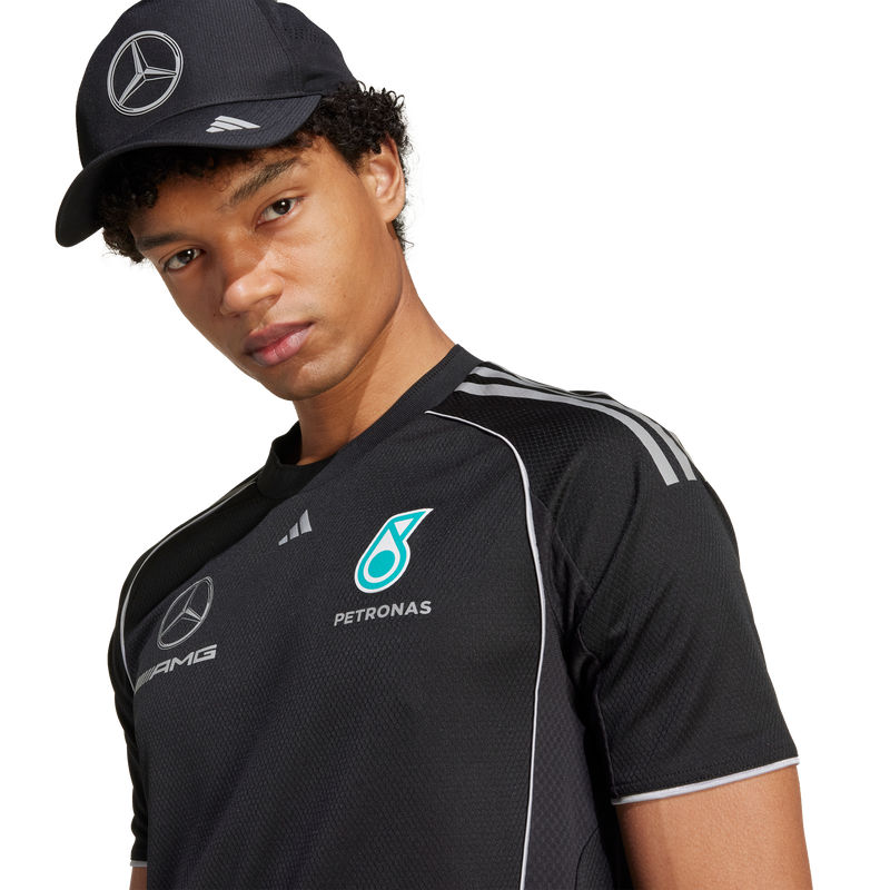 + Mercedes AMG Petronas F1 Team Mechanics Jersey 'Black Reflective Silver'