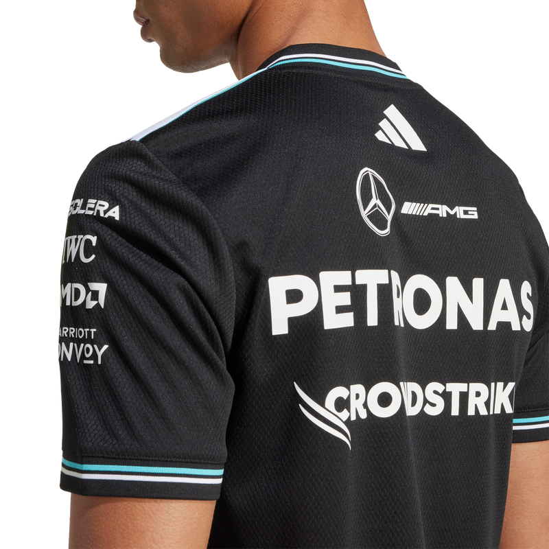 + Mercedes AMG Petronas F1 Team Driver Jersey 'Black White'