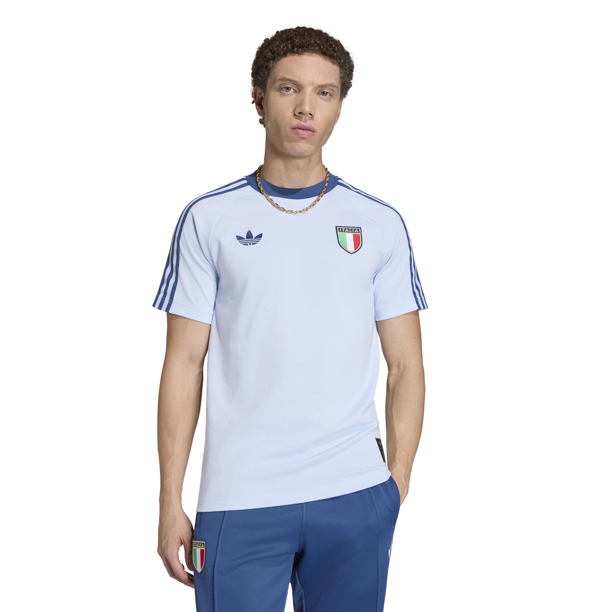 + Federazione Italiana Giuoco Calcio Italy OG Tee ‘Aero Blue’