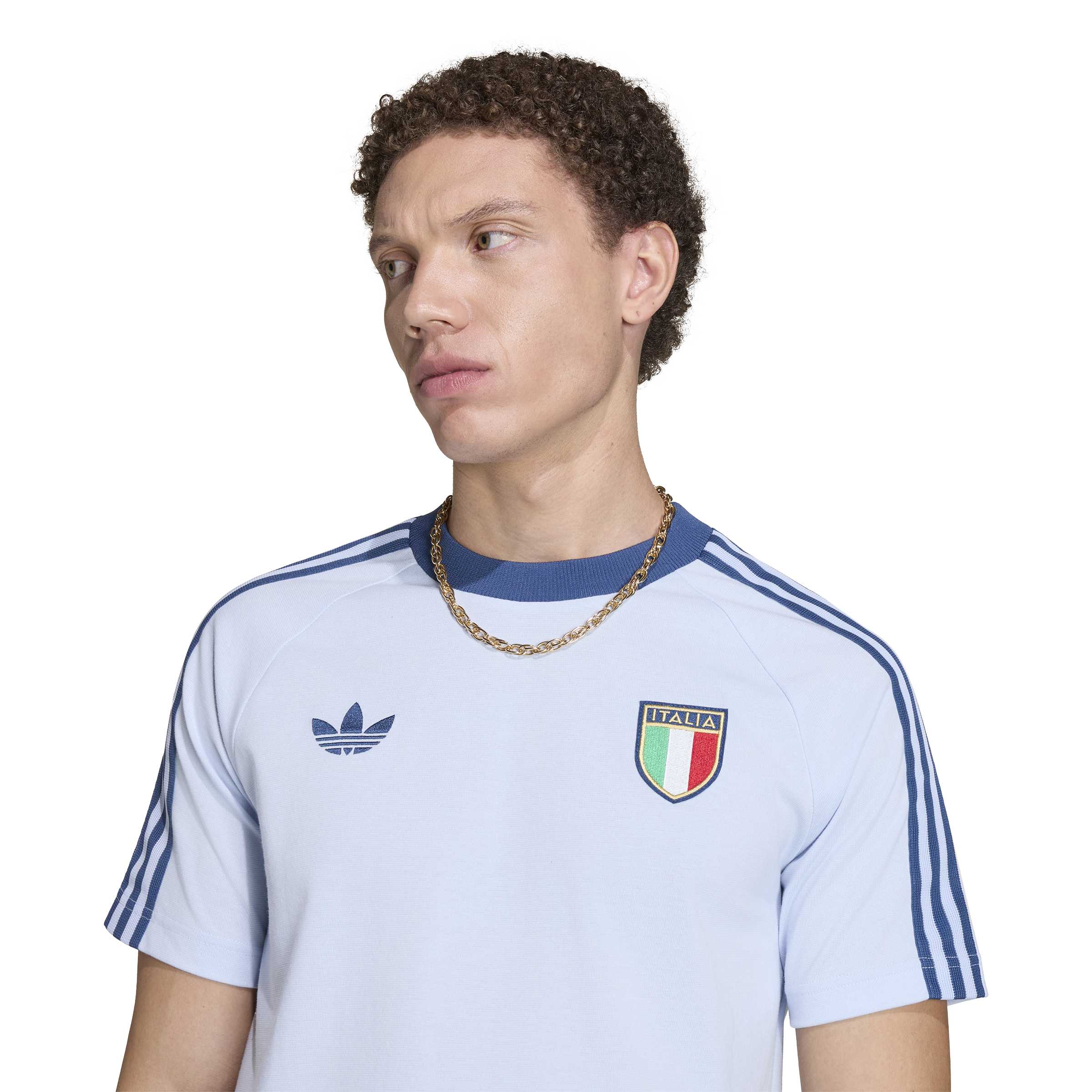 + Federazione Italiana Giuoco Calcio Italy OG Tee ‘Aero Blue’