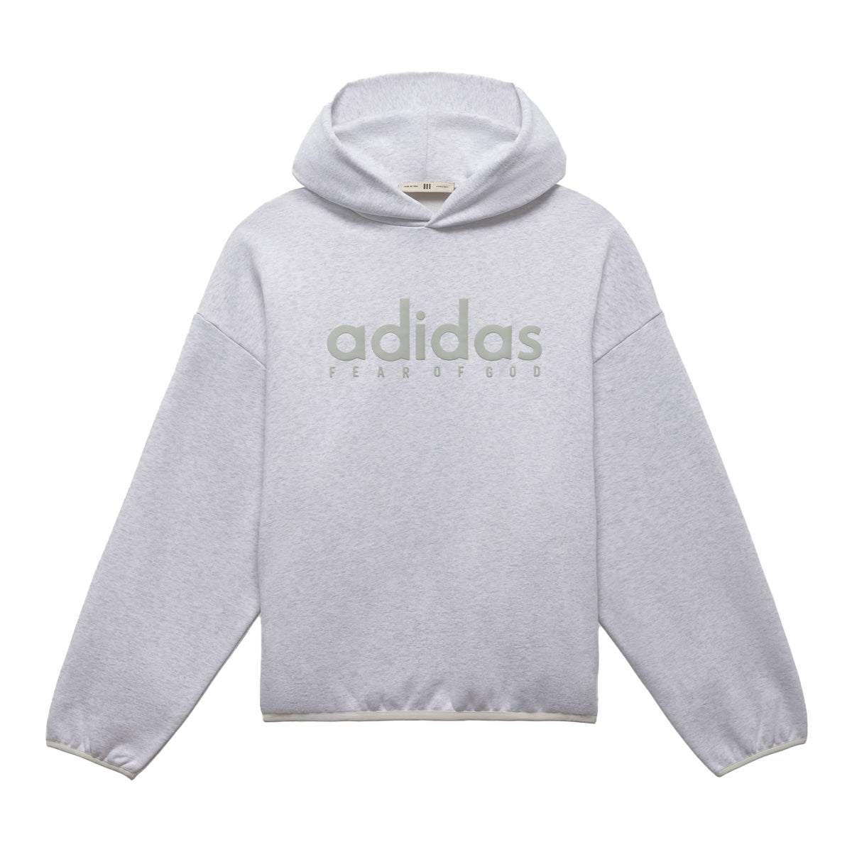+ Fear of God Athletics Cotton Fleece Hoodie 'Light Grey Heather'
