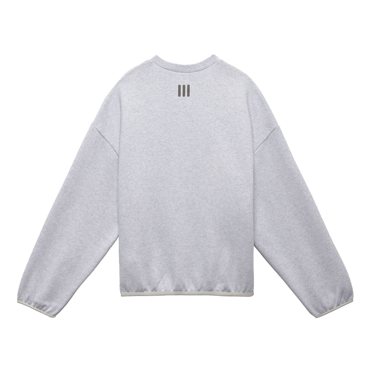 + Fear of God Athletics Heather Fleece Crewneck 'Light Grey Heather'