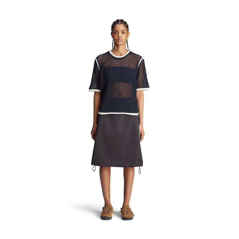 + Wales Bonner Knit Tee 'Night Navy'
