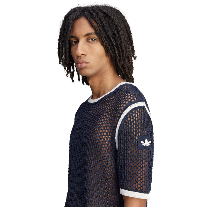 + Wales Bonner Knit Tee 'Night Navy'