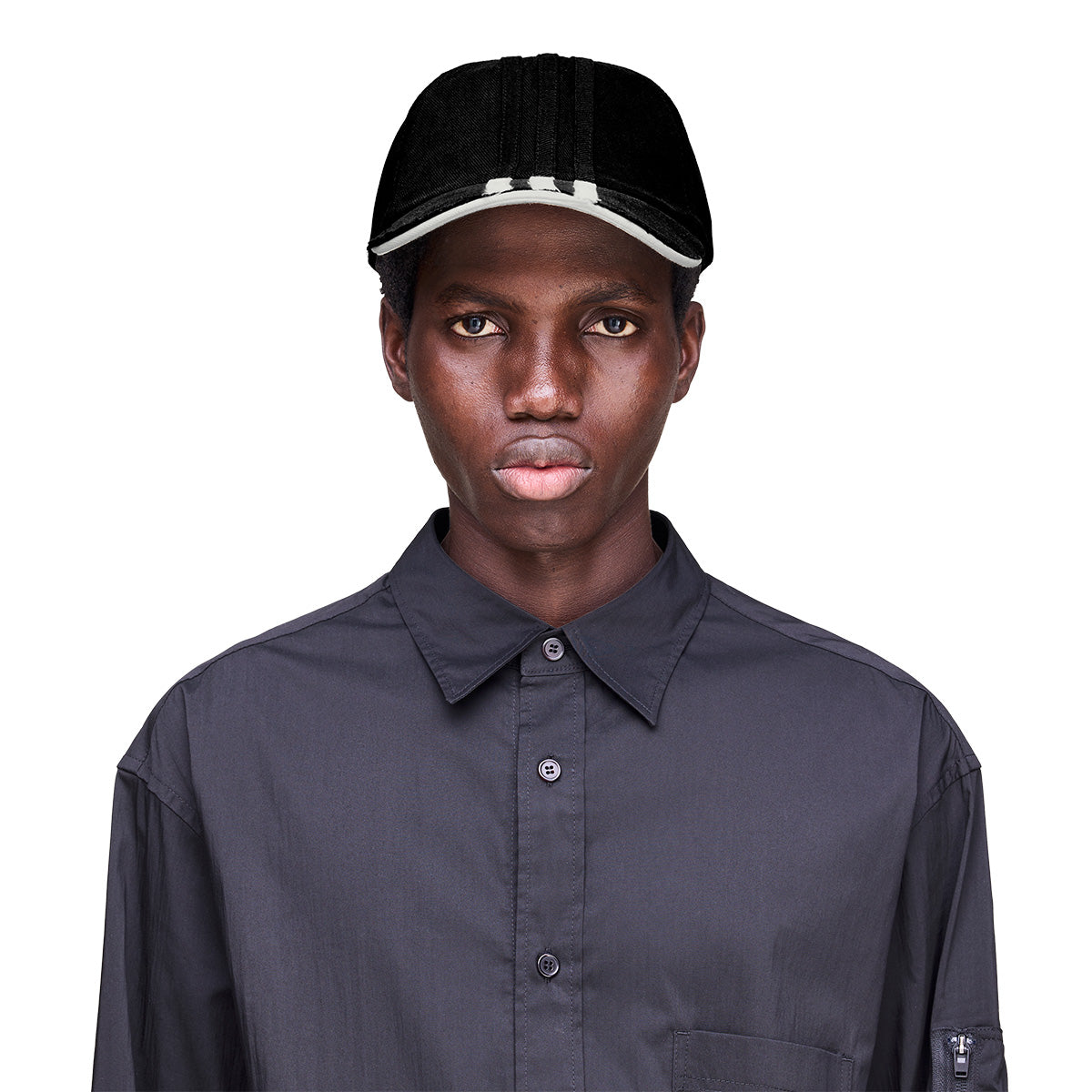 Stripes Cap 'Black'