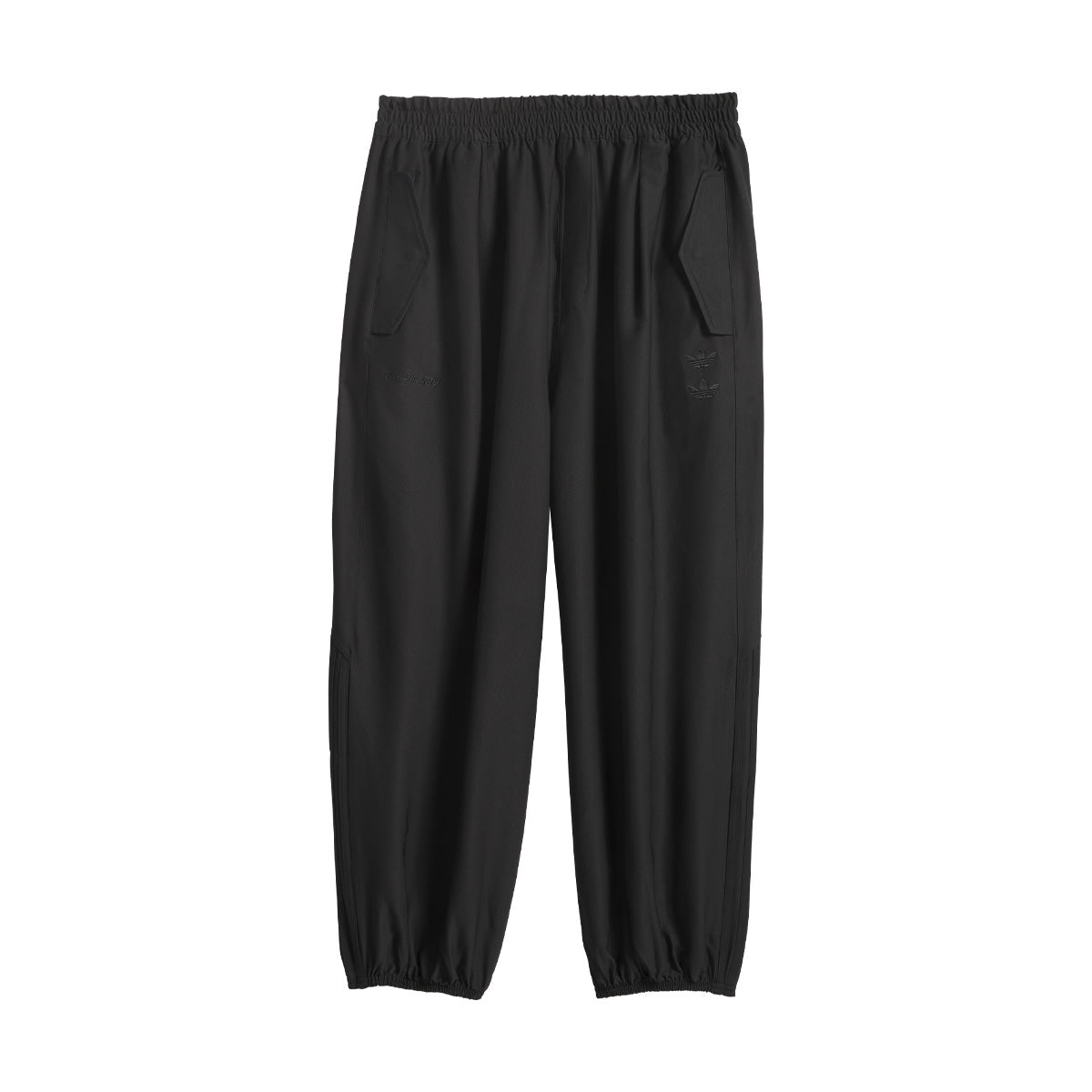 + Willy Chavarria Twill Track Trousers 'Black'
