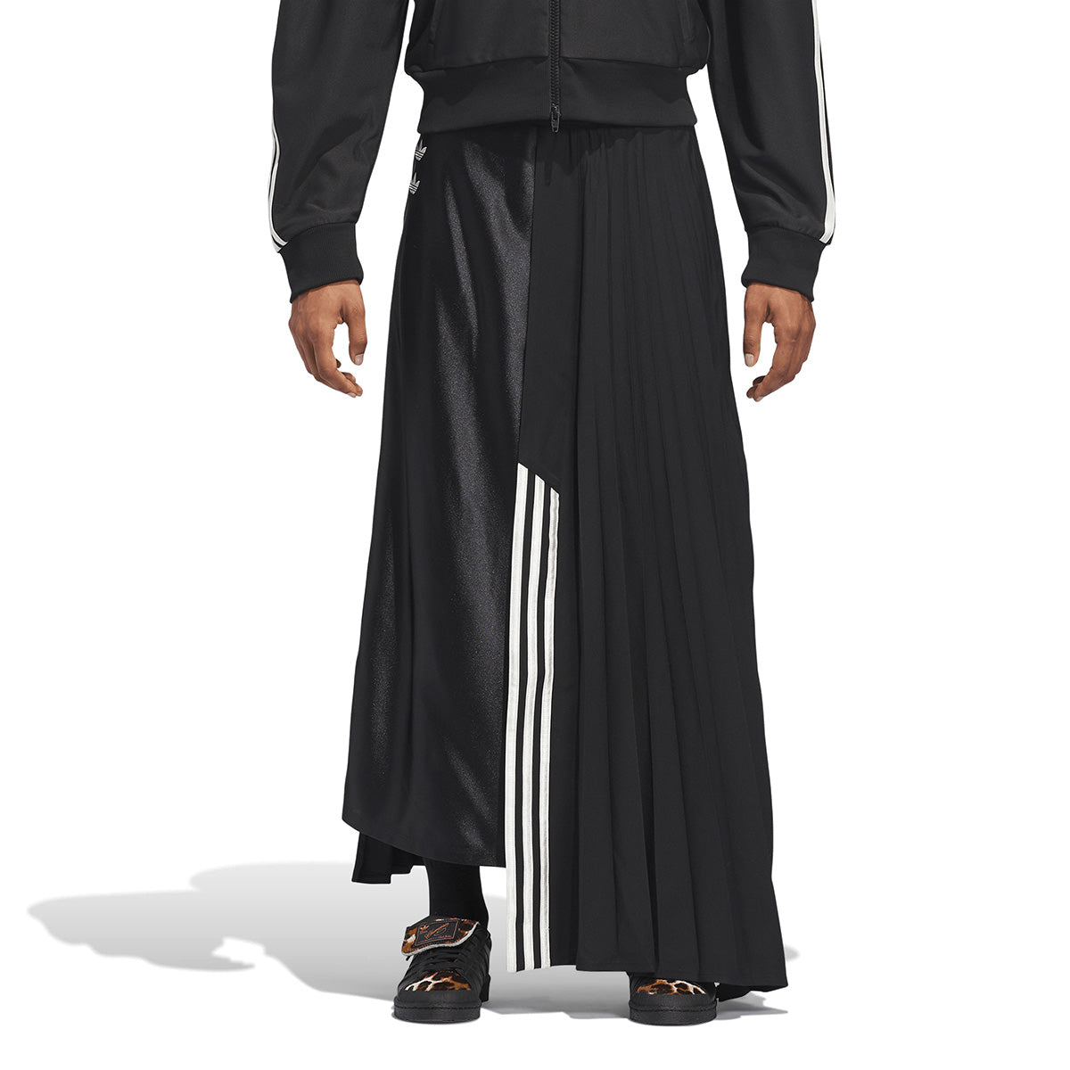 + Willy Chavarria Pleated Skirt 'Black'