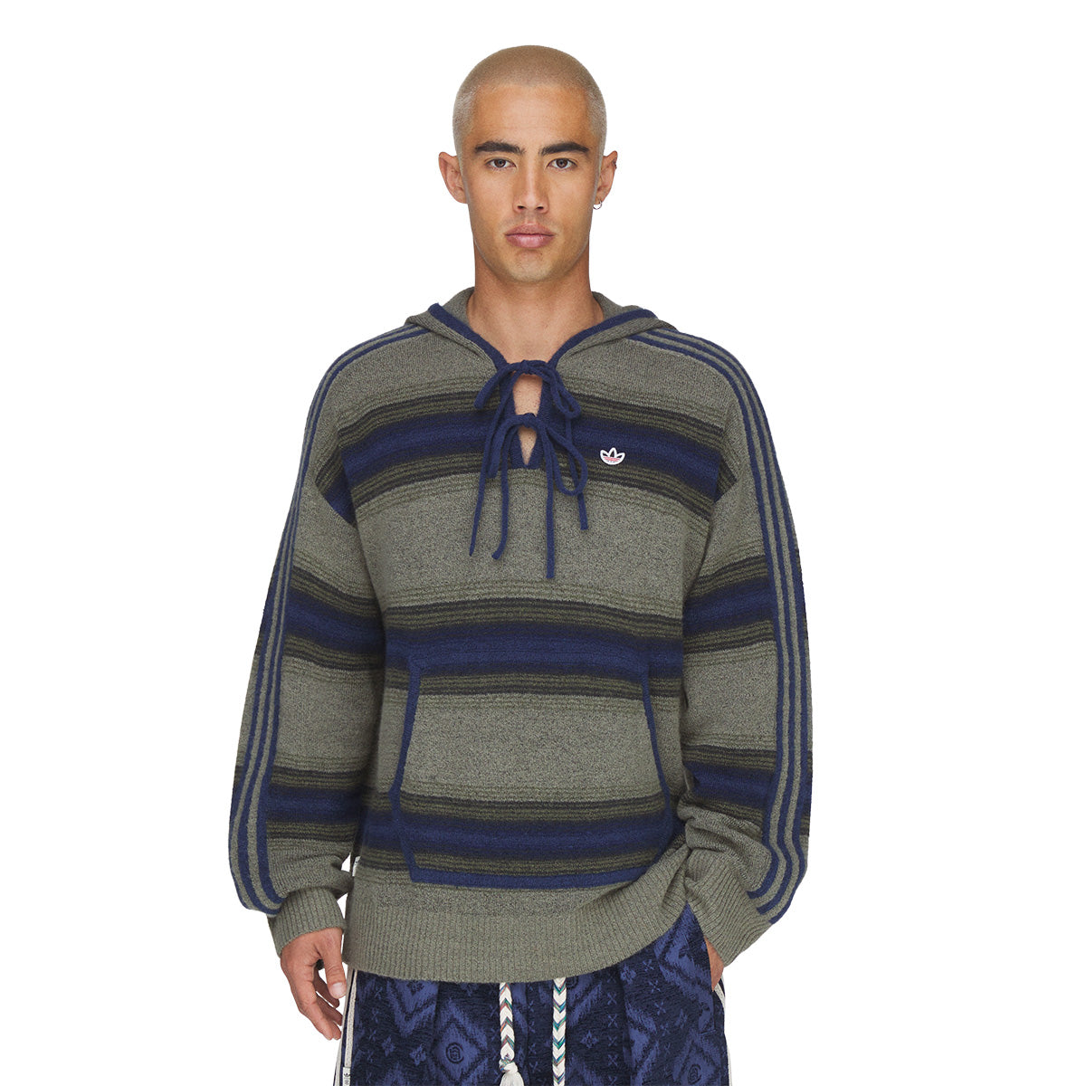 + CLOT Baja Hoodie 'Trace Khaki Tech Indigo'