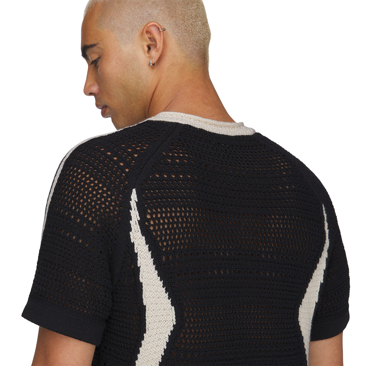 + CLOT Kint Jersey 'Black Wonder White'