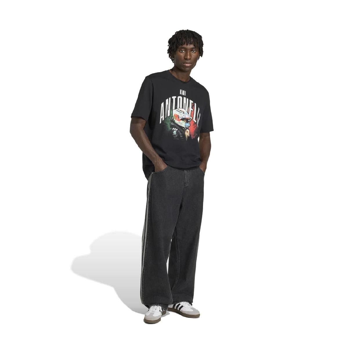 + Mercedes-AMG Petronas F1 Team Kimi Antonelli Graphic Tee 'Black'