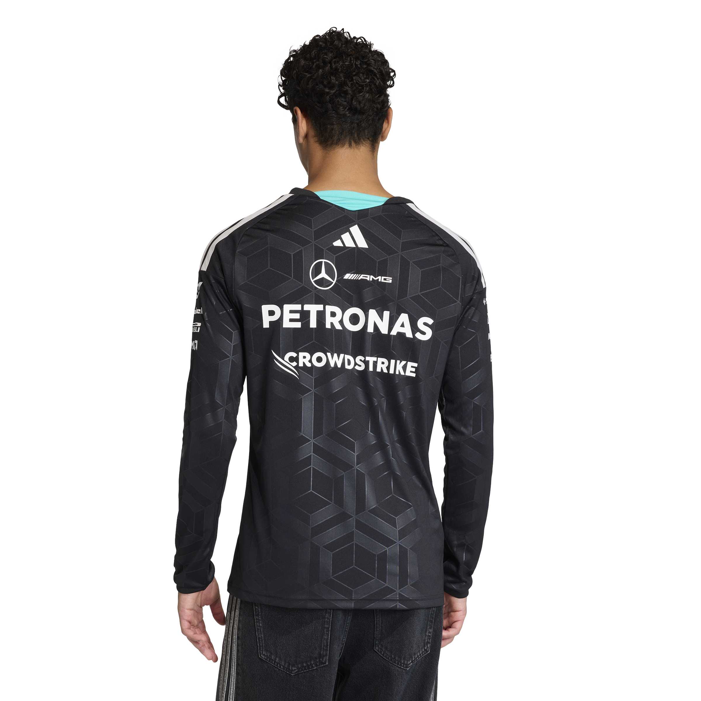 + AMG Petronas Formula 1 Team Driver L/S Jersey 'Black'