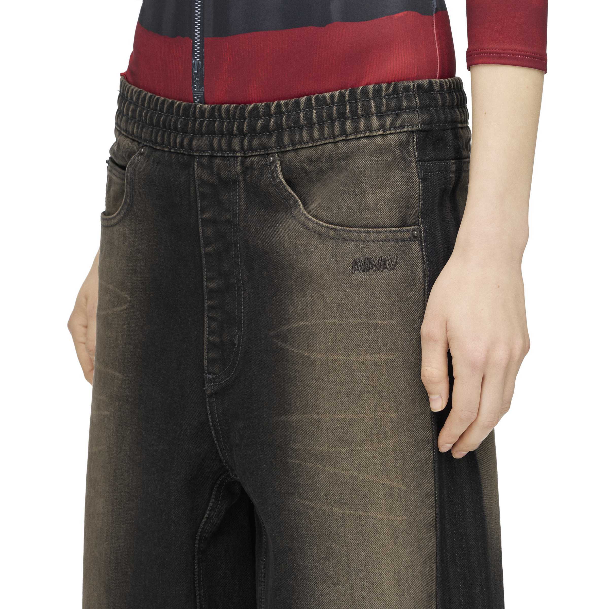 + Avavav Baggy Denim Pants 'Carbon'