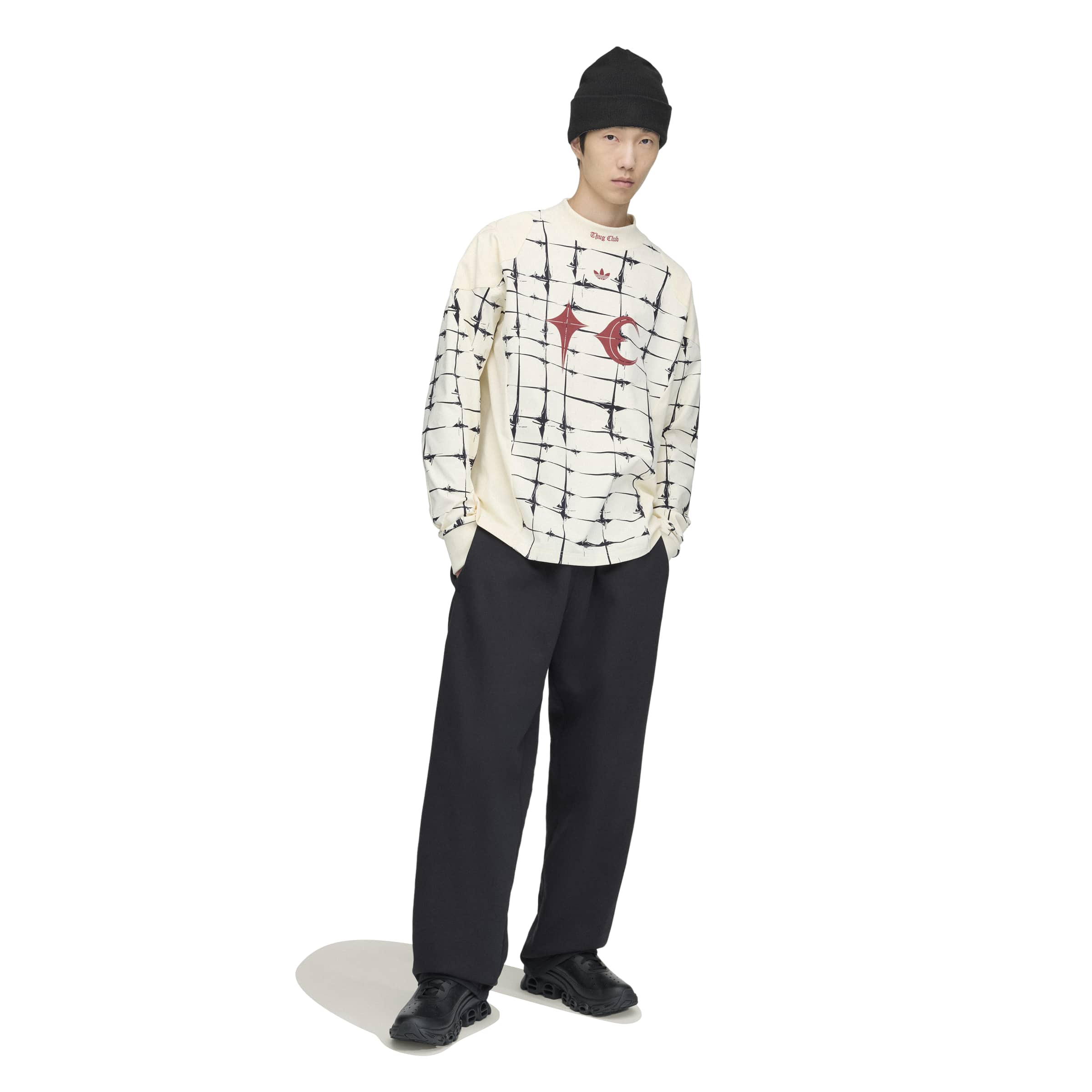 + Thug Club Goalie L/S Tee 'Cream White'