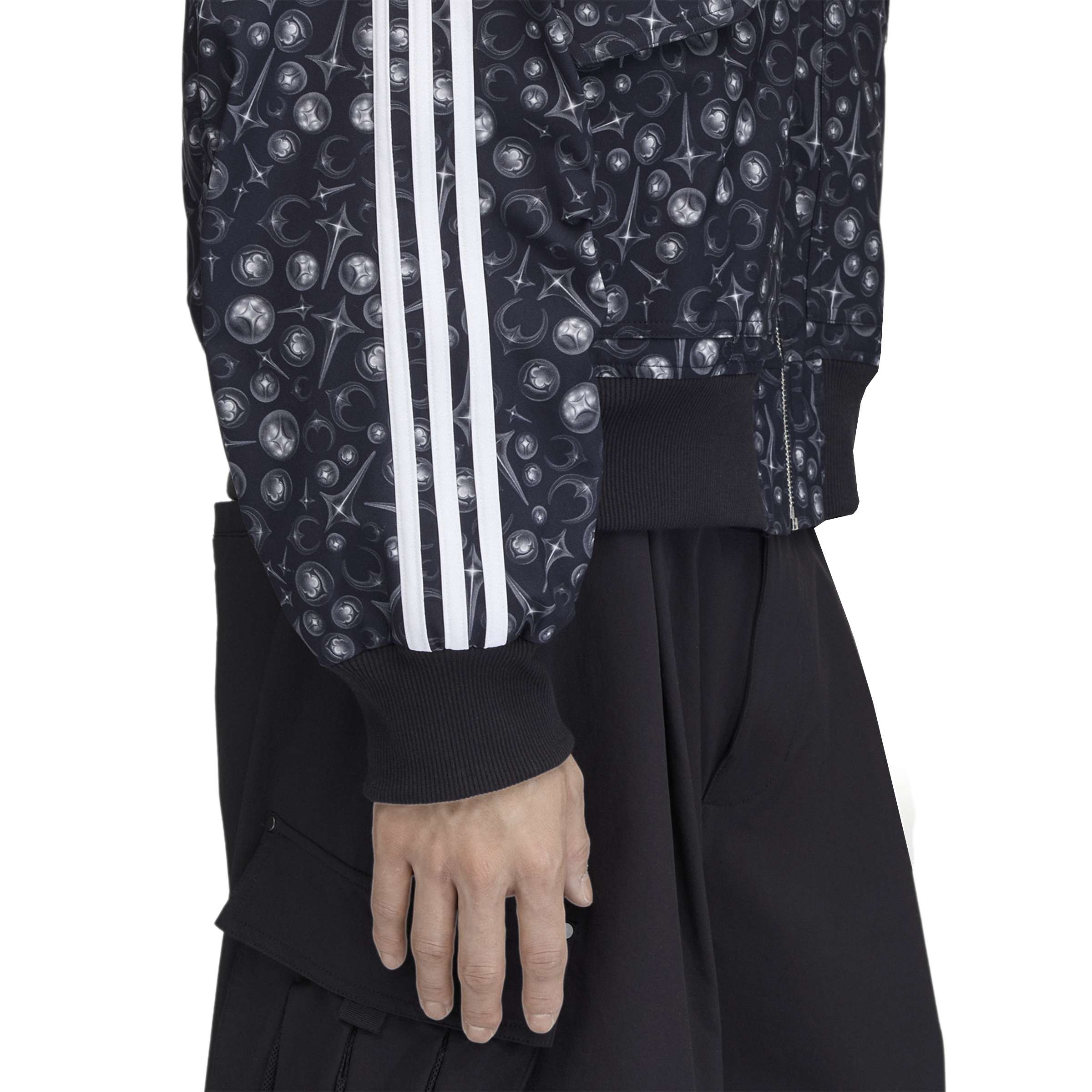 + Thug Club Superstar Jacket 'Black White'
