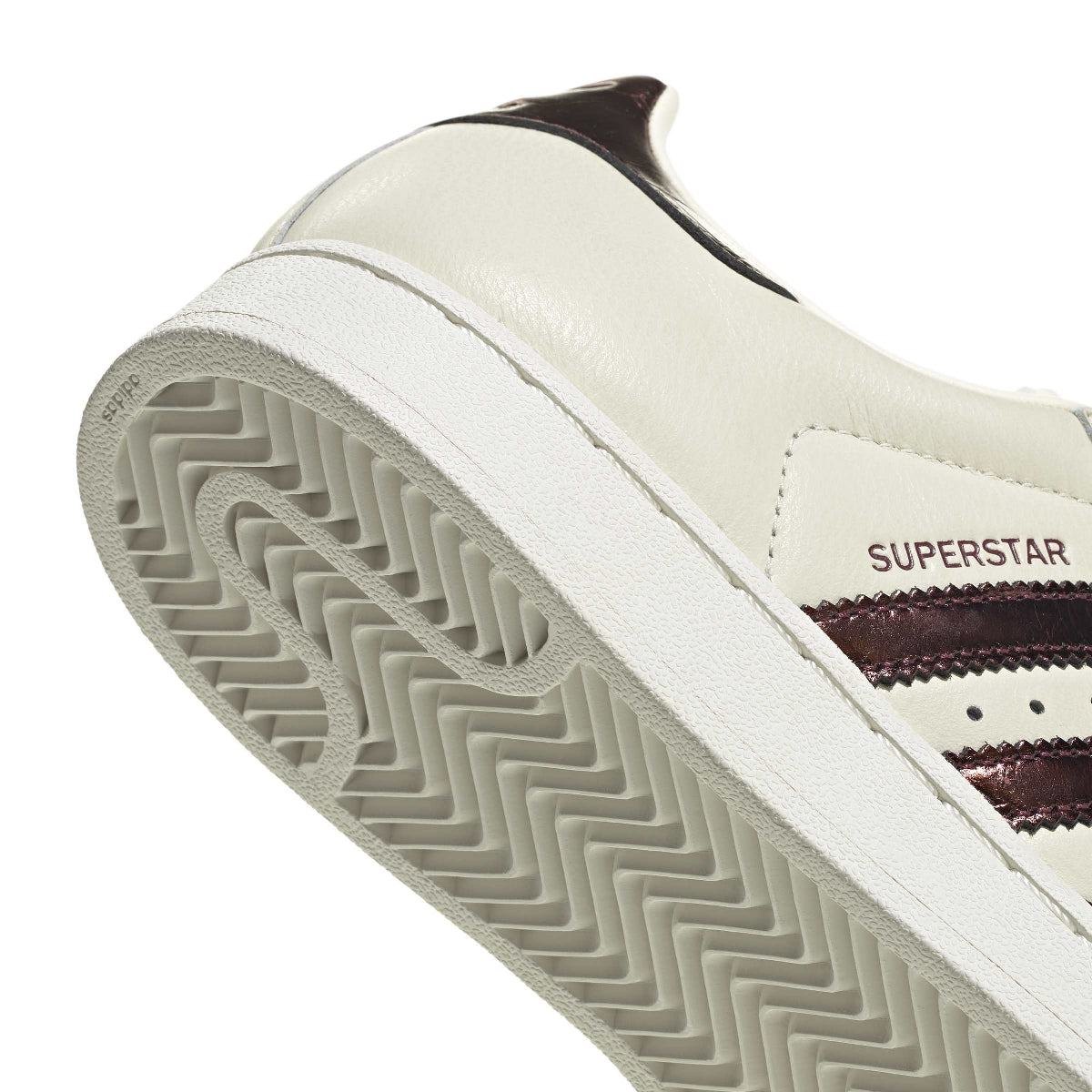 Wmns Superstar II 'Off White Maroon'