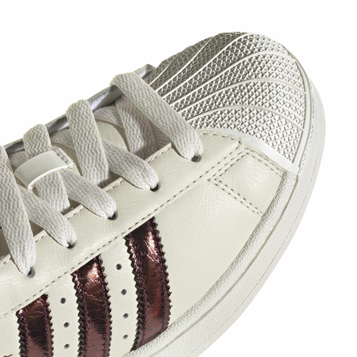 Wmns Superstar II 'Off White Maroon'