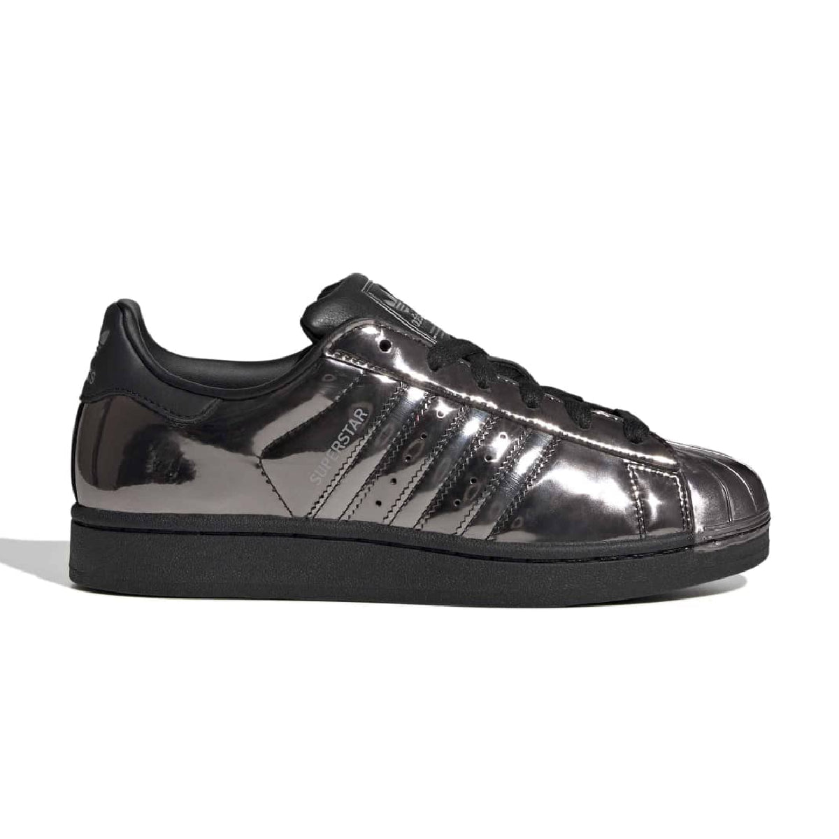 Wmns Superstar II ' Core Black Silver Metallic'