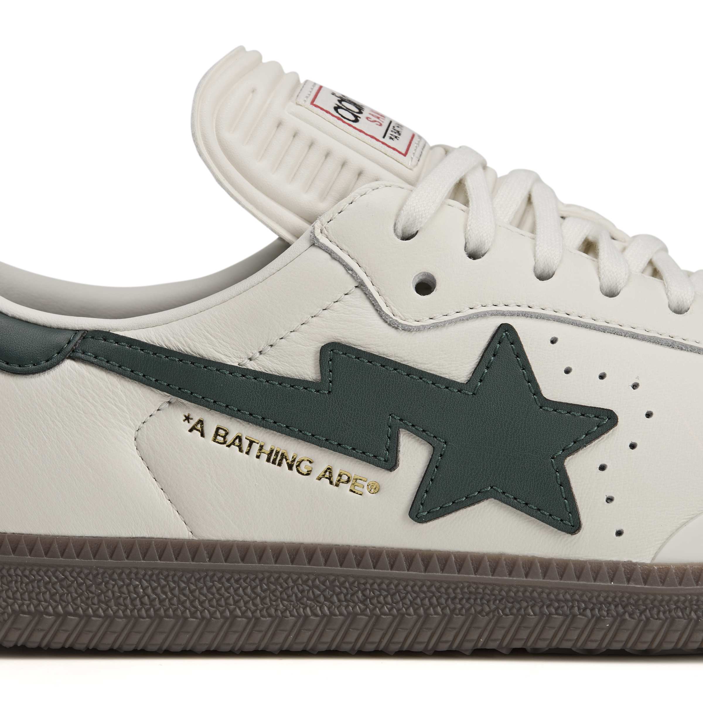 + BAPE Samba 'Off White Shadow Green'