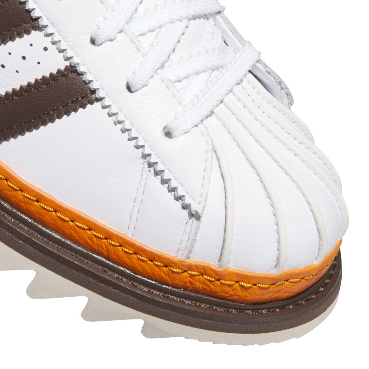 + CLOT Superstar 'Coffee Unity Orange'