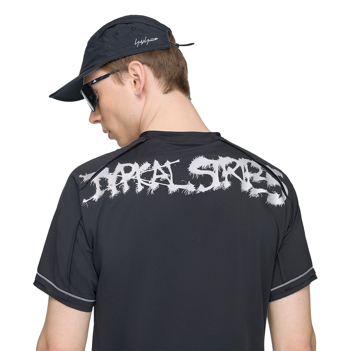 + Chito Typical Stripes Running Tee 'Black'