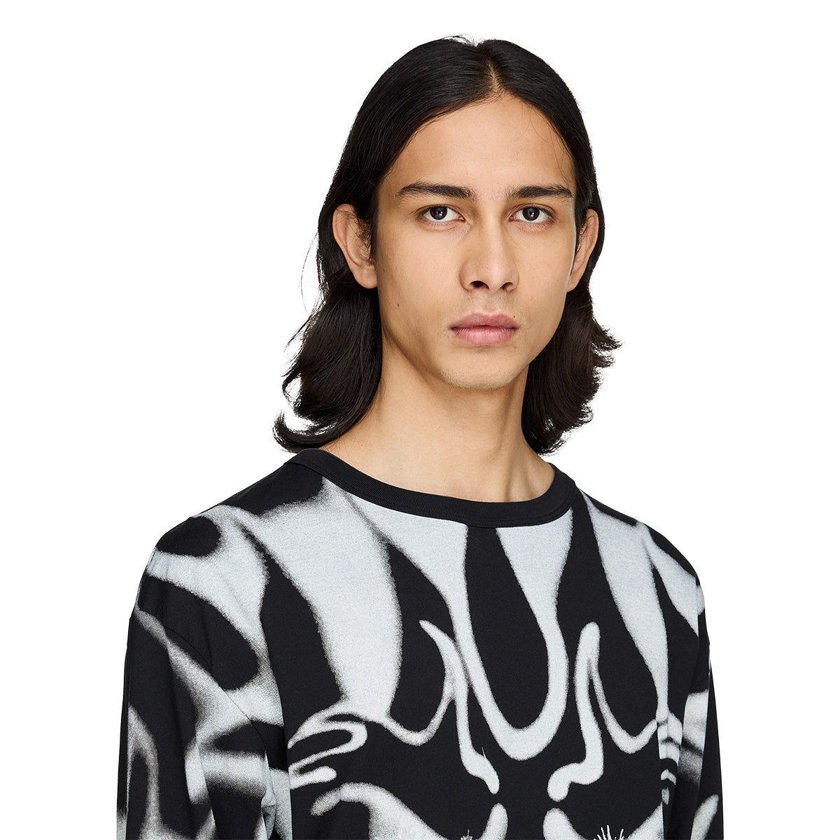+ Chito AOP Yaksha L/S Tee 'Black'