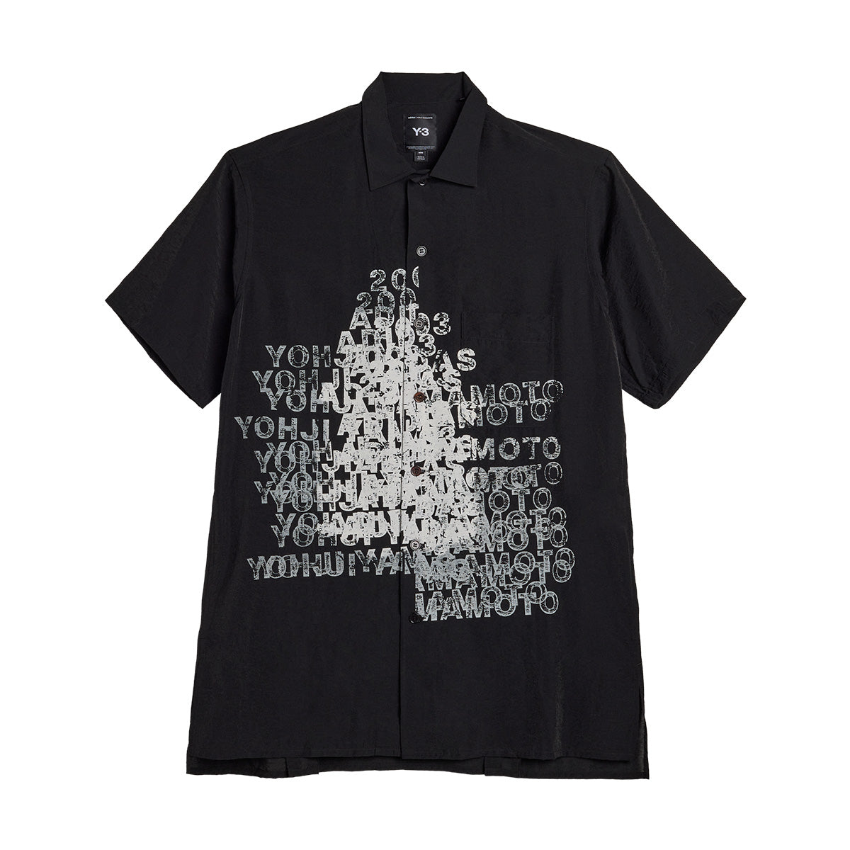 Graphic Long Shirt 'Black'