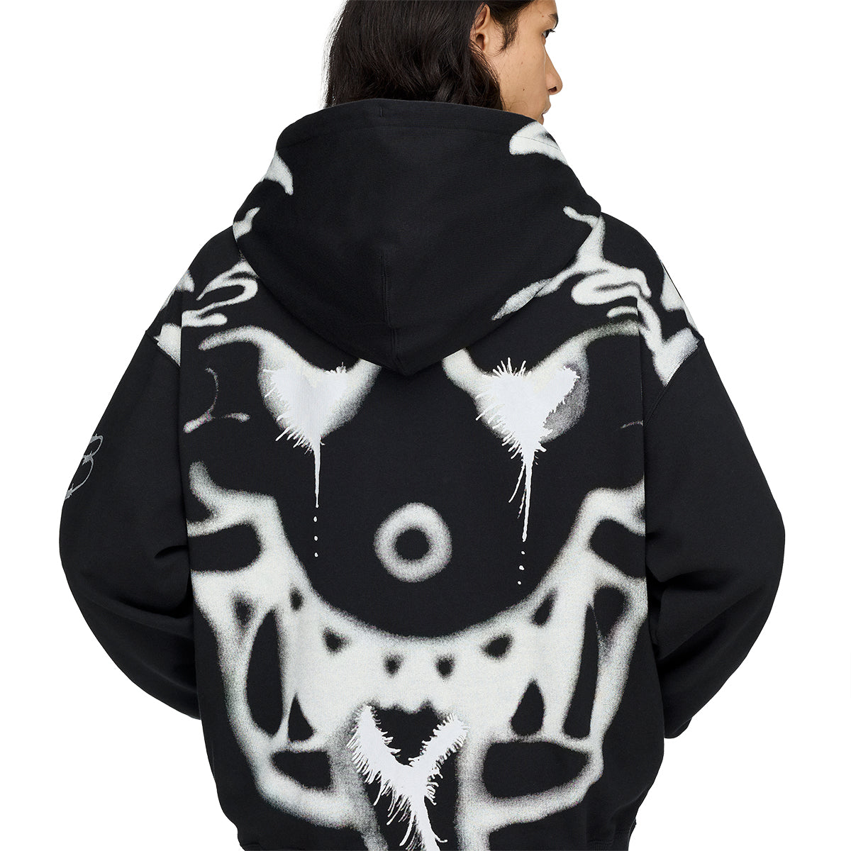 + Chito Yaksha French Terry Zip Hoodie 'Black'