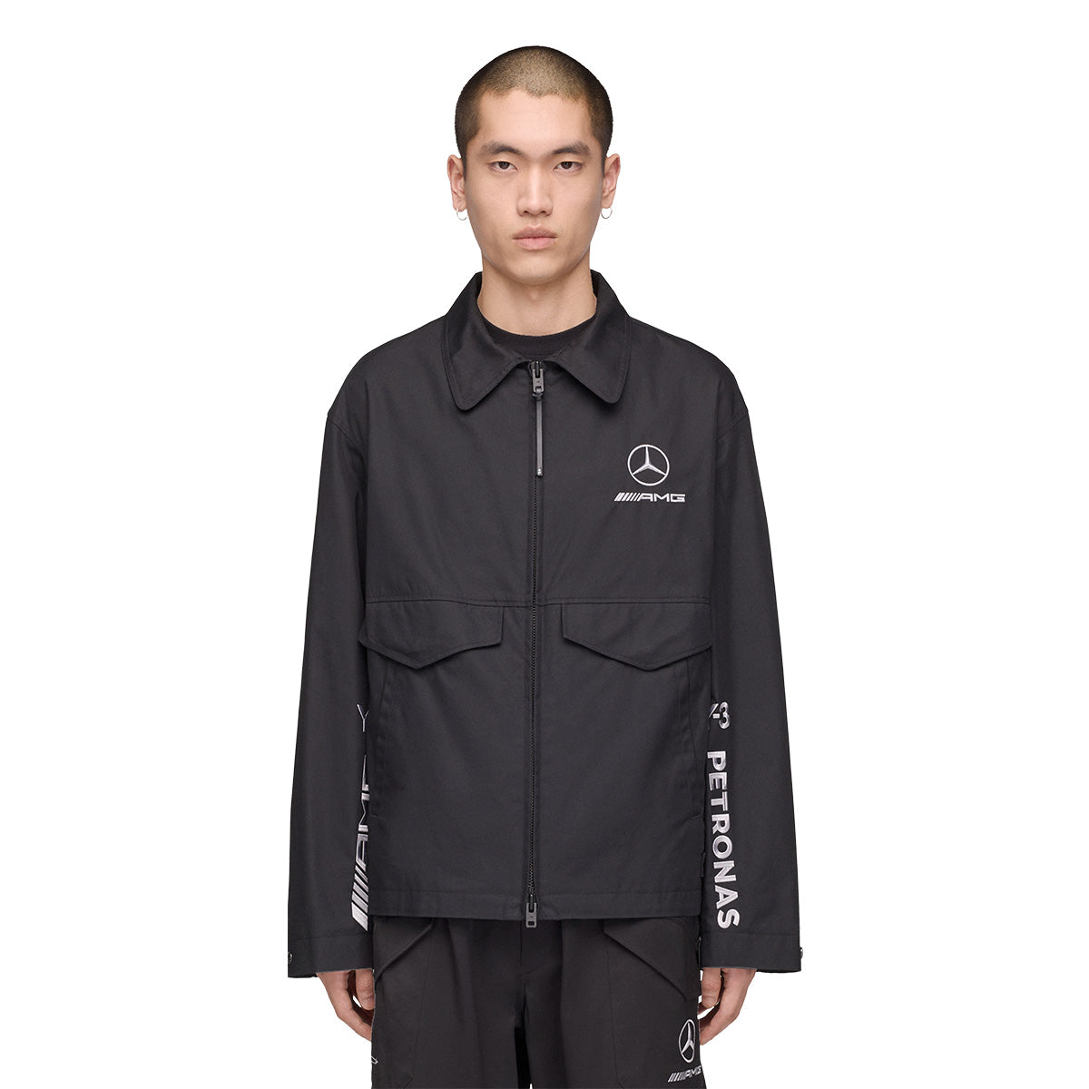 + Mercedes-AMG PETRONAS F1 Team Wolf Jacket 'Black'