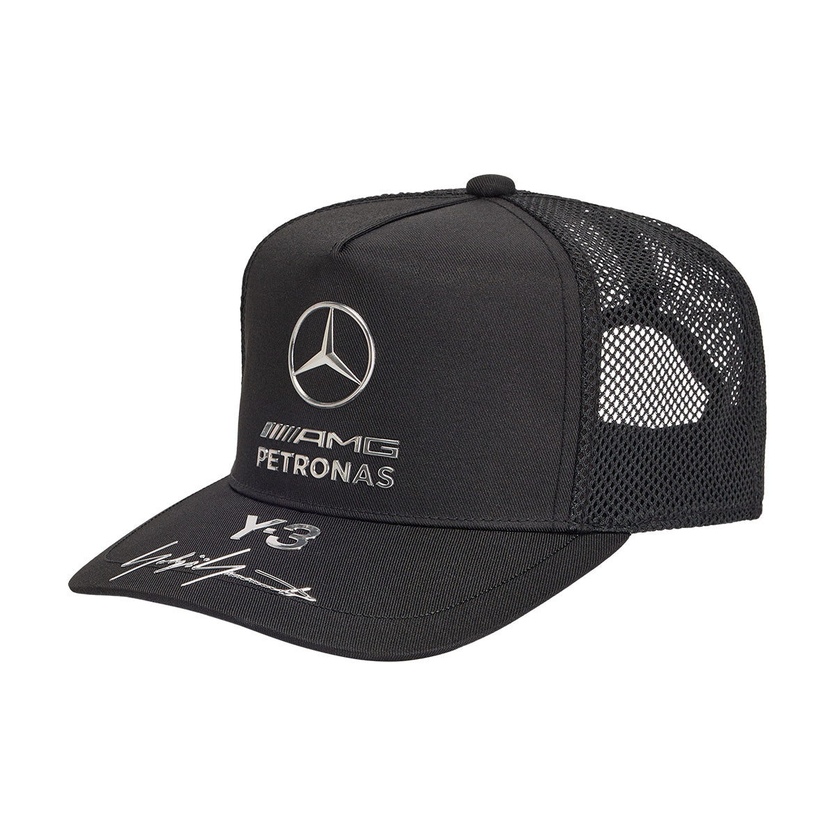 + Mercedes-AMG PETRONAS F1 Team Trucker Cap 'Black'