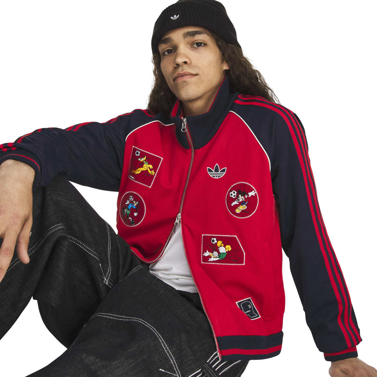 + Brain Dead + Disney Track Top 'Better Scarlet'